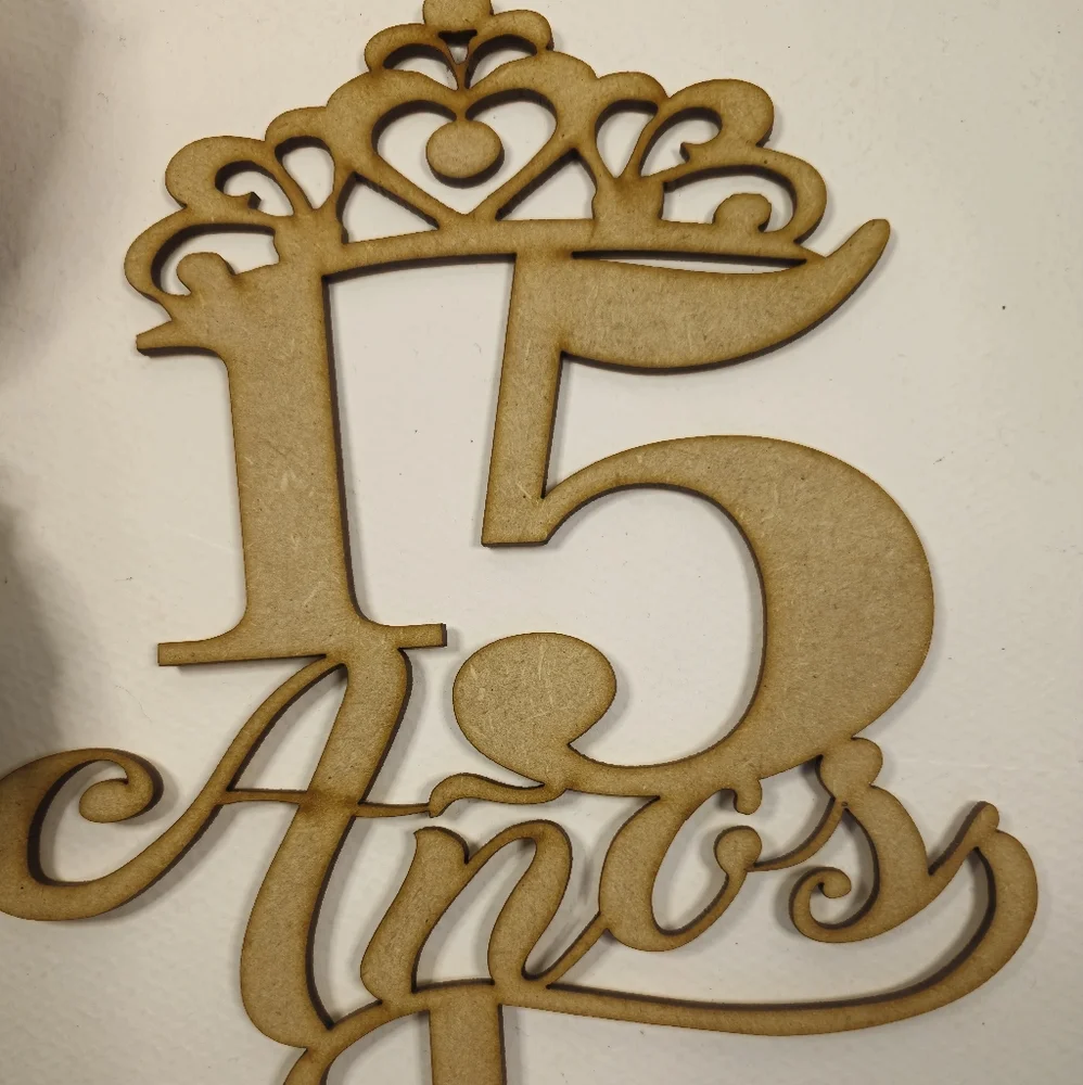 Mis 15 Años Cake Topper.  Cake Topper Pastel de Quinceañera. 15th Birthday Cake